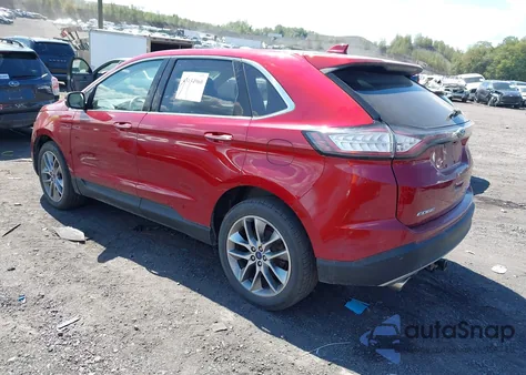 2016 Ford Edge Titanium из США, поврежденный, VIN 2FMPK4K81GBC33540